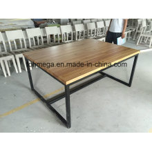 Customized Company Dining Room Table for 6 Person (FOH-RDT1)